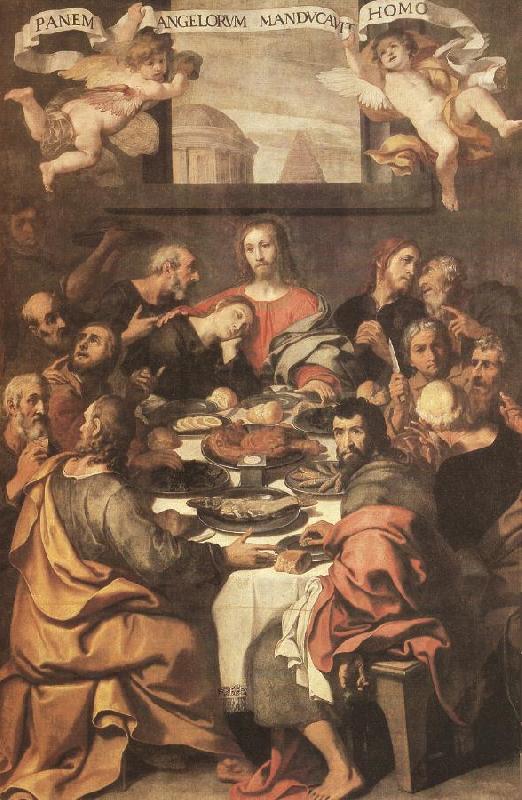CRESPI, Daniele The Last Supper dhe oil painting picture